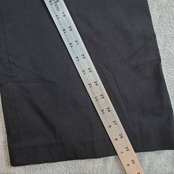 Lane Bryant Pants Womens 16P Black Bootcut Flare Casual Flat Front Regular Fit - Picture 5 of 11